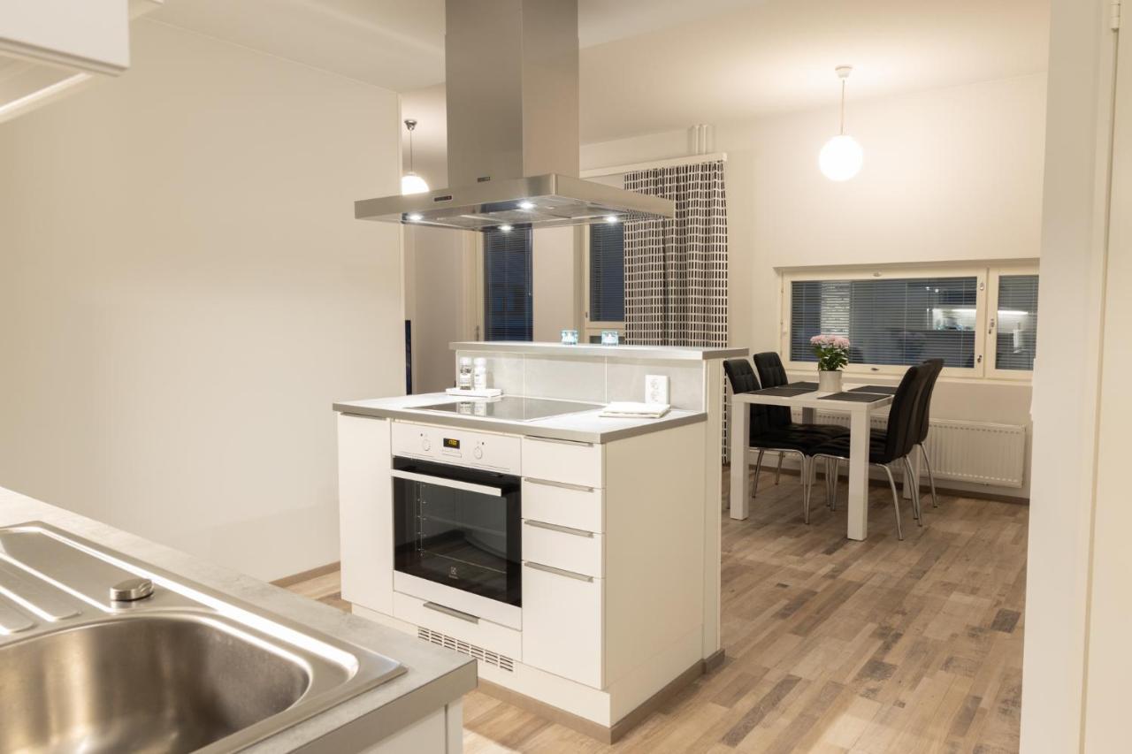 Arctic City Apartment Tammela With Sauna And Free Parking 罗瓦涅米 外观 照片
